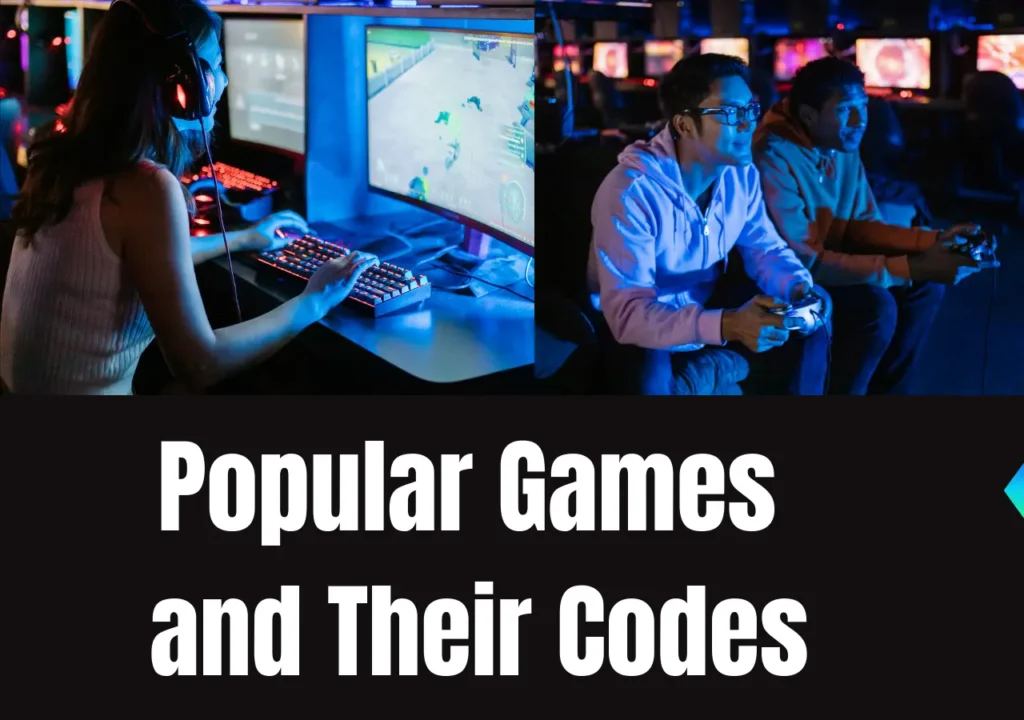 Popular Games and Their Codes in codes etruesports