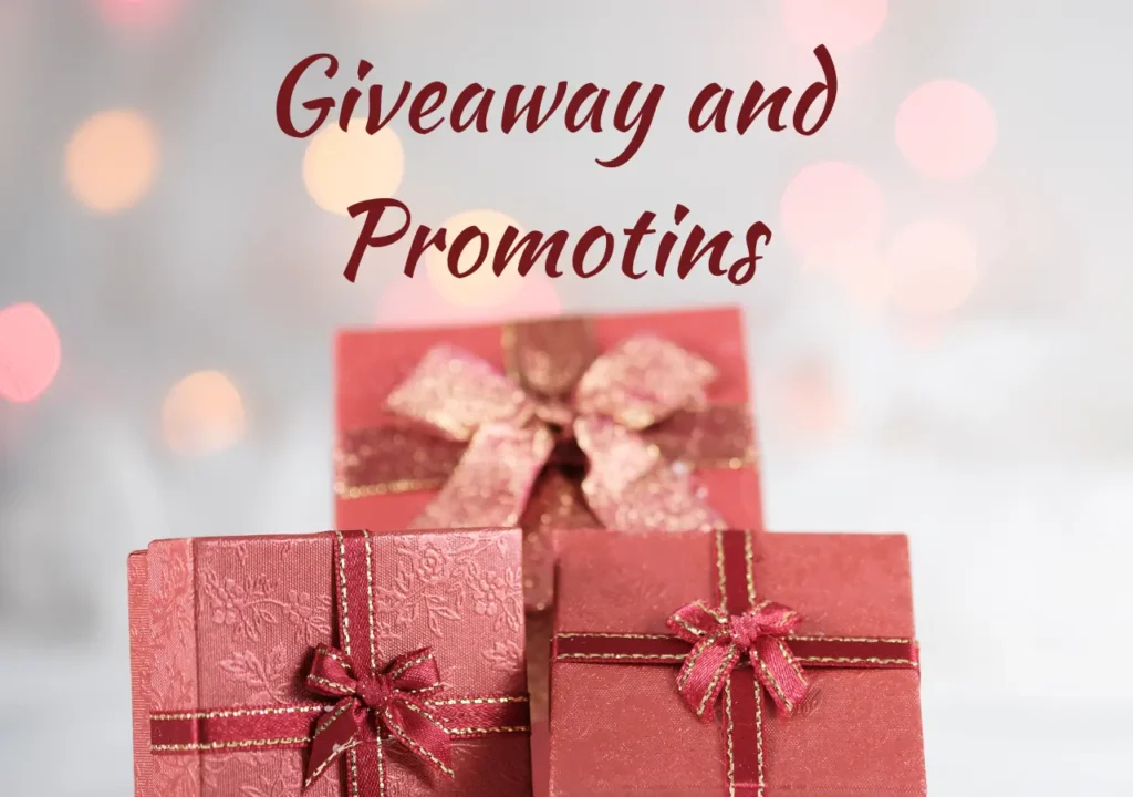 Participating in Online Giveaways and Promotions