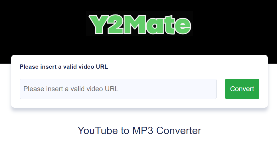 Open Y2mate on Your Browser